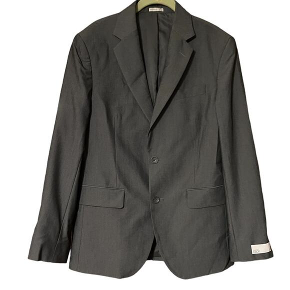 Nordstrom Rack 38 S NEW Notch Collar Men's Suit Separate Sportcoat Gray - Picture 4 of 7